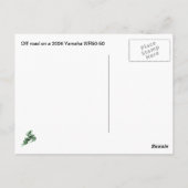 Carte Postale WR50-F Yamaha 2006 (Dos)