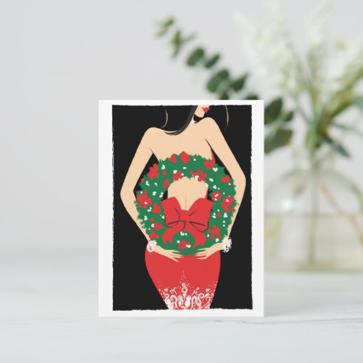 Carte postale Wreath (Debout devant)