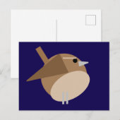 Carte postale Wren (Devant / Derrière)