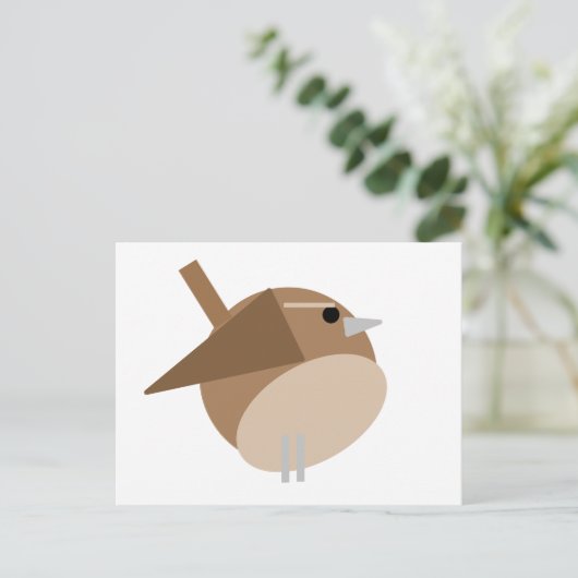 Carte postale Wren (Debout devant)