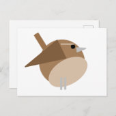 Carte postale Wren (Devant / Derrière)