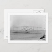 Carte Postale Wright Brothers 1903 Machine (vue frontale) (Devant / Derrière)