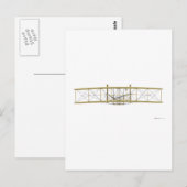 Carte Postale Wright Flyer 1903 Vue avant (Devant / Derrière)