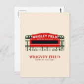 Carte Postale Wrigley Field: Home of the Cubs (Devant / Derrière)