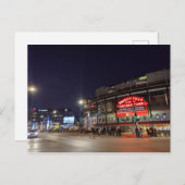 Carte Postale Wrigley Field - Nuit (Devant / Derrière)