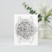 Carte Postale Wrist Whatch (Debout devant)