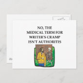 Carte Postale Writer (Devant / Derrière)