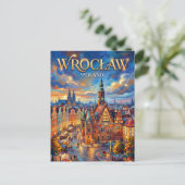 Carte Postale Wrocław Pologne (Debout devant)