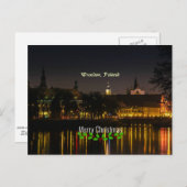 Carte Postale Wroclaw, Pologne, Noël, (Devant / Derrière)