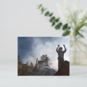 CARTE POSTALE WTC2 (Debout devant)