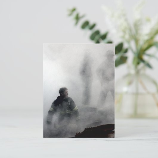 CARTE POSTALE WTC5 (Debout devant)