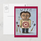 CARTE POSTALE WTF ! 2 (Devant / Derrière)