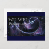Carte Postale Wu Wei Productions (Devant / Derrière)
