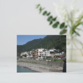 Carte Postale Wulai, Comté de Taipei, Taïwan (Debout devant)