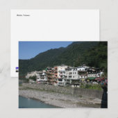 Carte Postale Wulai, Comté de Taipei, Taïwan (Devant / Derrière)
