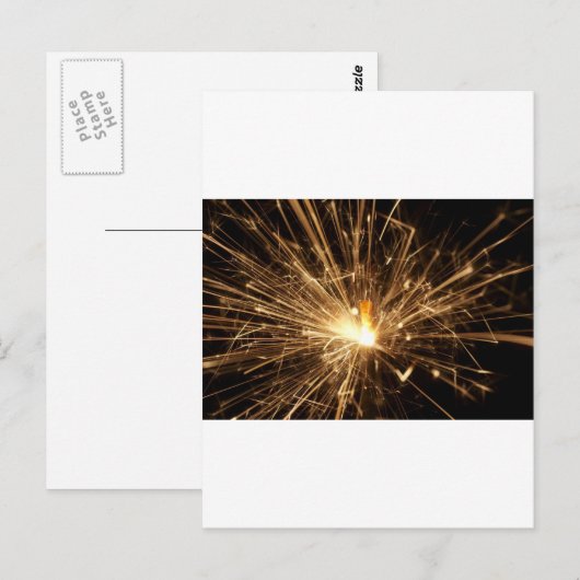 Carte Postale Wunderkerze (Devant / Derrière)