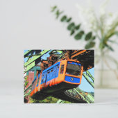 Carte Postale Wuppertal Schwebebahn à Elberfeld (Debout devant)