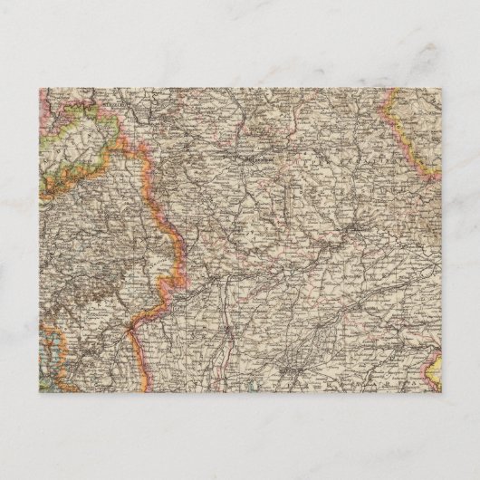 Carte Postale Wurtemberg, Bavière (Devant)