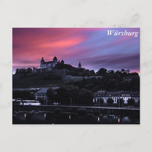 Carte Postale Würzburg, Allemagne (Devant)