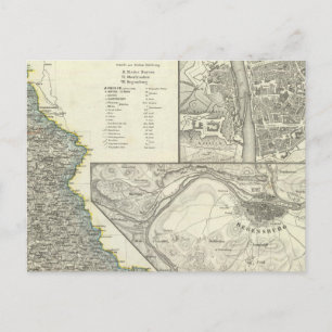 Carte Postale Wurzburg, Bavière, Ratisbonne