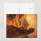 Carte Postale Wüstenprinzessin im Abendrot (Devant / Derrière)