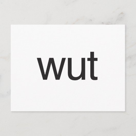 Carte Postale wut.ai (Devant)