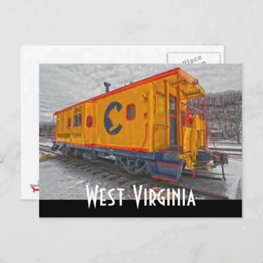 CARTE POSTALE WV (Devant / Derrière)