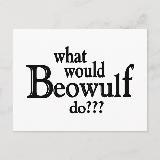 Carte Postale WWBD - Beowulf (Devant)