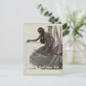 Carte postale Wyeth Pêche indienne CC0480 (Debout devant)