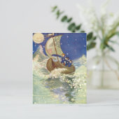 Carte Postale Wynken, Blynken et Nod de Willie Pogány (Debout devant)