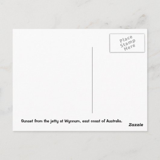 Carte Postale Wynnum Postcard (Dos)