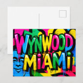 Carte Postale Wynwood Miami (Devant / Derrière)
