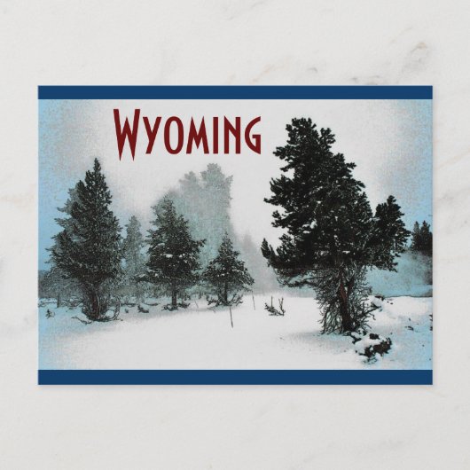 Carte postale Wyoming (Devant)