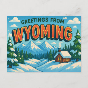 Carte postale WYOMING
