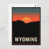 Carte postale Wyoming (Devant / Derrière)