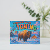 Carte postale WYOMING (Debout devant)