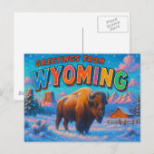 Carte postale WYOMING (Devant / Derrière)