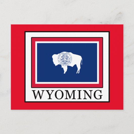 Carte Postale Wyoming (Devant)