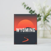 Carte postale Wyoming (Debout devant)