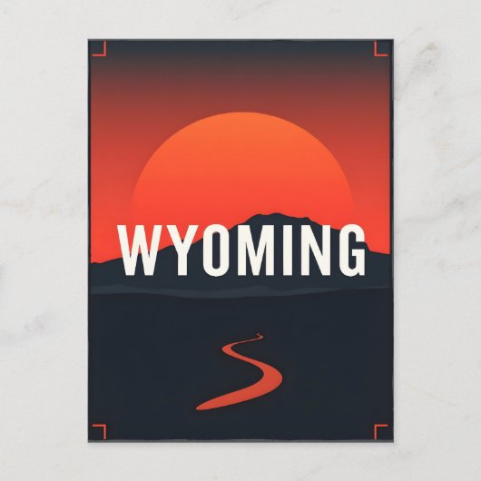 Carte postale Wyoming (Devant)