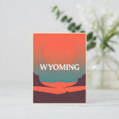 Carte postale Wyoming (Debout devant)