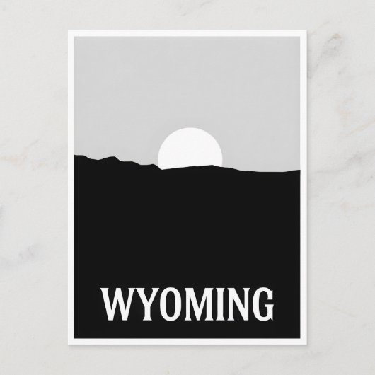 Carte postale Wyoming (Devant)