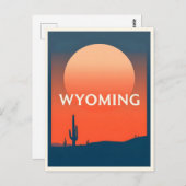 Carte postale Wyoming (Devant / Derrière)