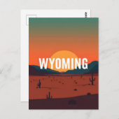Carte postale Wyoming (Devant / Derrière)