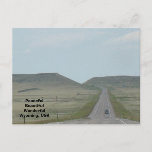 Carte Postale Wyoming merveilleux (Devant)