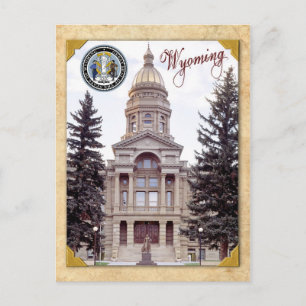 Carte Postale Wyoming State Capitol, Cheyenne, WY