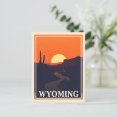 Carte postale Wyoming vintage (Debout devant)
