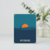 Carte postale Wyoming vintage (Debout devant)