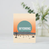 Carte postale Wyoming vintage (Debout devant)
