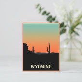 Carte postale Wyoming vintage (Debout devant)